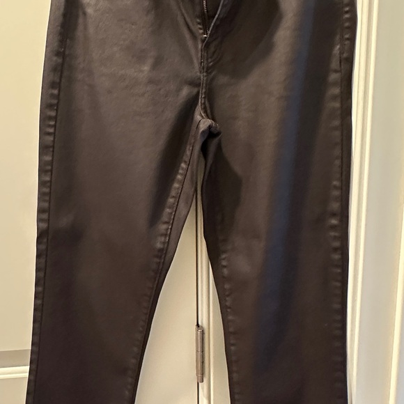 NWOT Banana Republic coated jeans - barn red color (brown) - Picture 3 of 9